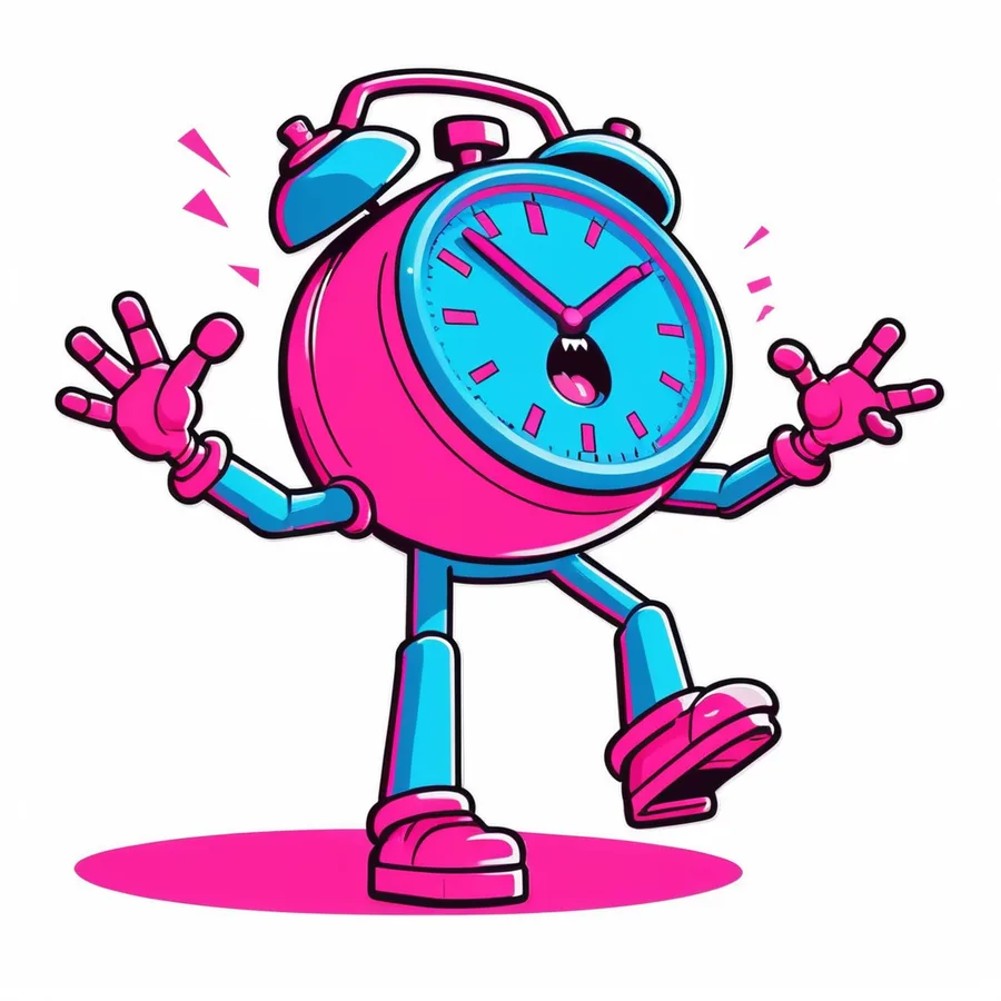 Sticker: is it 2pm or 2am? yes.